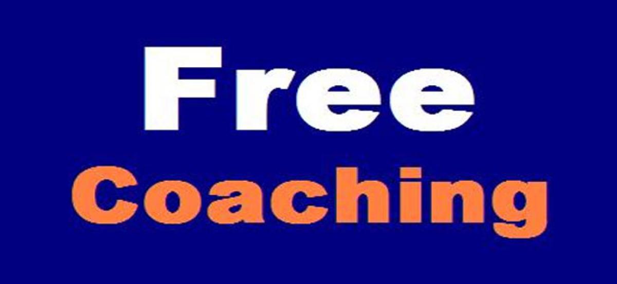 Free Bank Coaching for ST/SC/BC Candidates